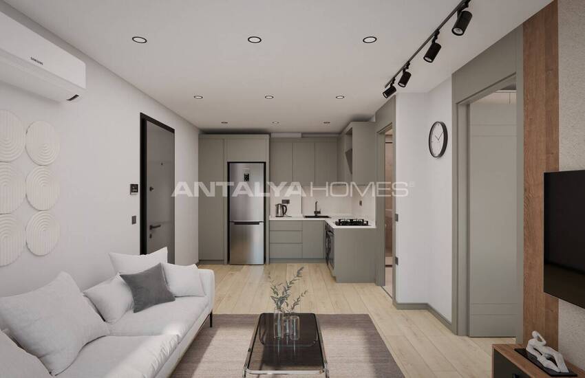 Antalya Muratpaşa'da Kapalı Otoparklı Sitede Şık Daireler 6