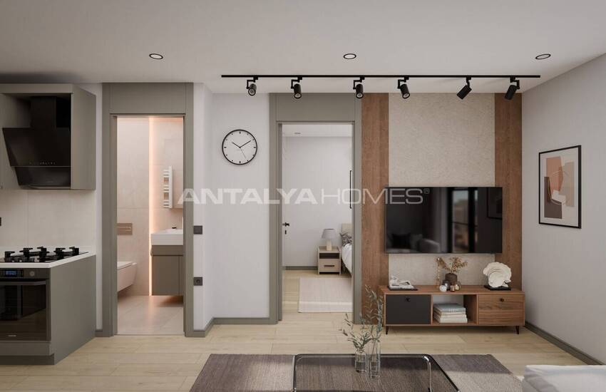 Antalya Muratpaşa'da Kapalı Otoparklı Sitede Şık Daireler 8