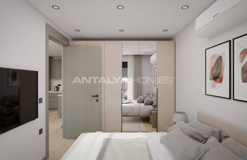 Antalya Muratpaşa'da Kapalı Otoparklı Sitede Şık Daireler 2