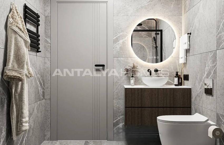 Antalya Altıntaş'ta Ortak Havuzlu Geniş Daireler 9