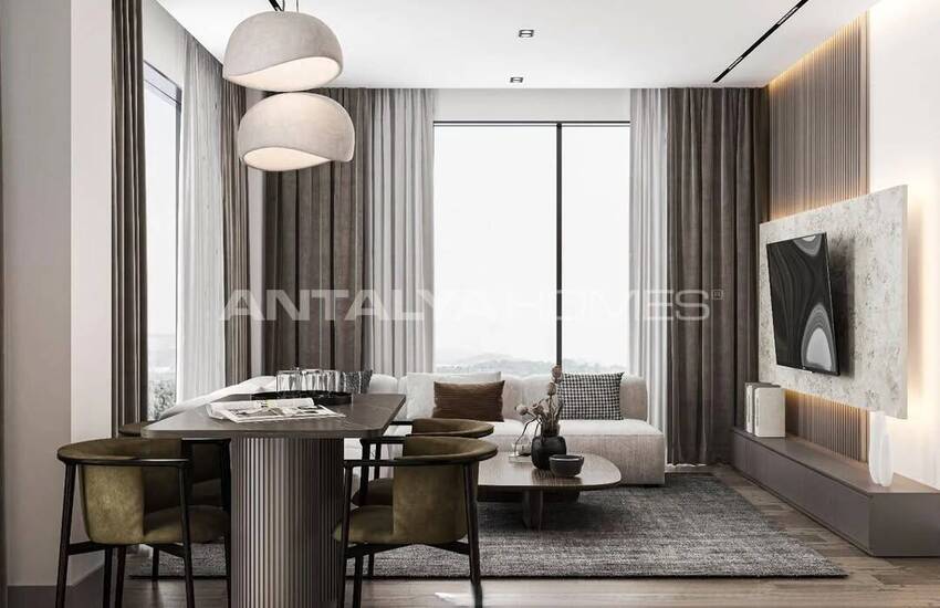 Antalya Altıntaş'ta Ortak Havuzlu Geniş Daireler 7