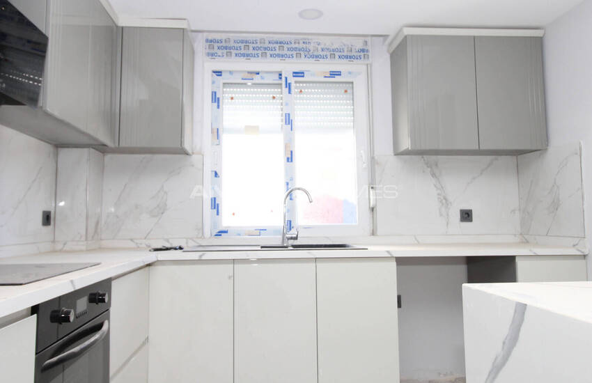 Квартира с 3 спальнями с общим бассейном в Анталии, Манавгат 22