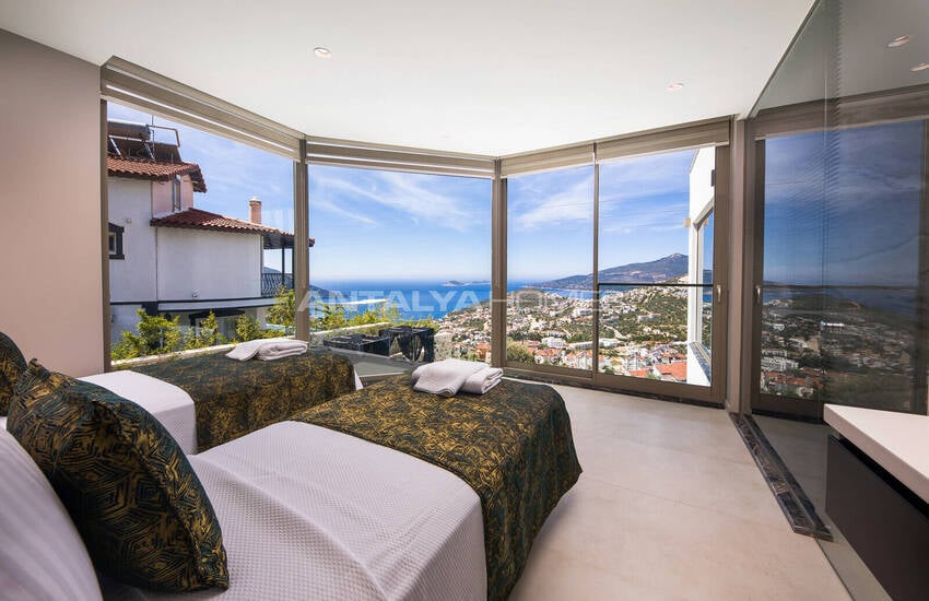 ویلای با منظره دریا با امکانات گسترده در کالکان، آنتالیا 33