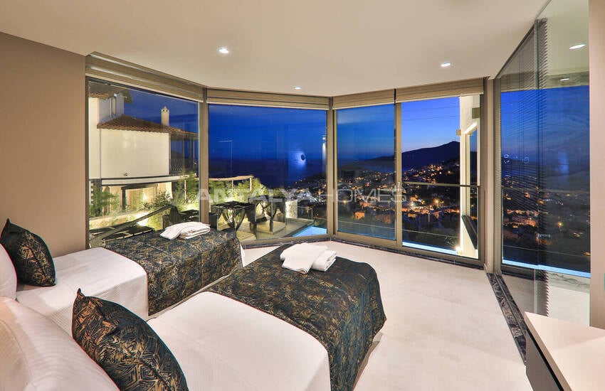 ویلای با منظره دریا با امکانات گسترده در کالکان، آنتالیا 34