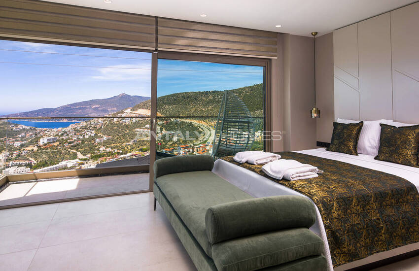 ویلای با منظره دریا با امکانات گسترده در کالکان، آنتالیا 36