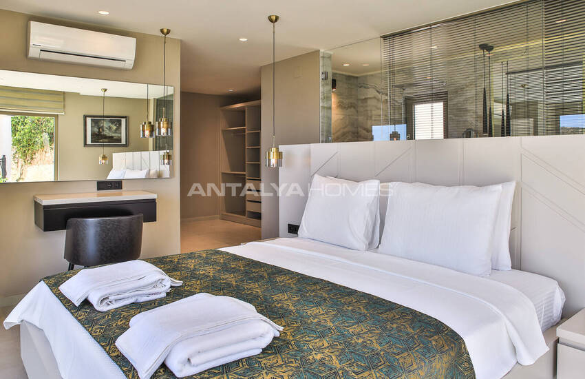 ویلای با منظره دریا با امکانات گسترده در کالکان، آنتالیا 39