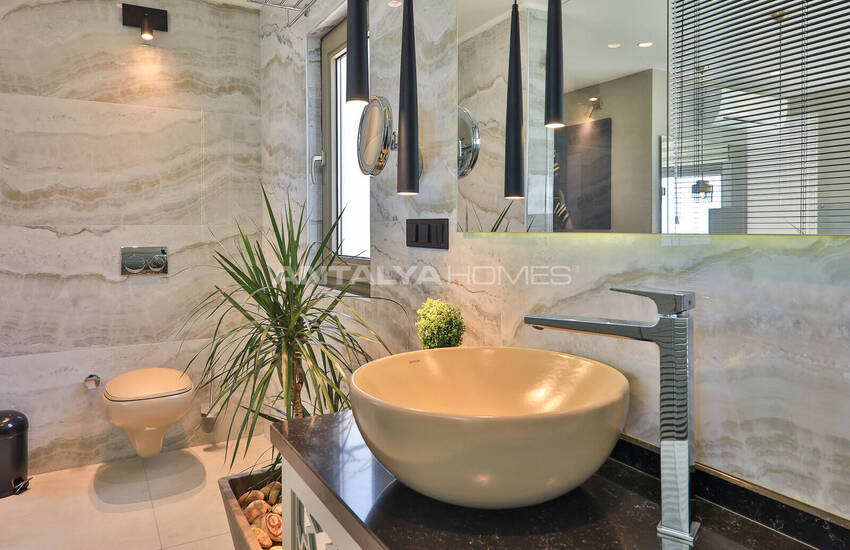 ویلای با منظره دریا با امکانات گسترده در کالکان، آنتالیا 52