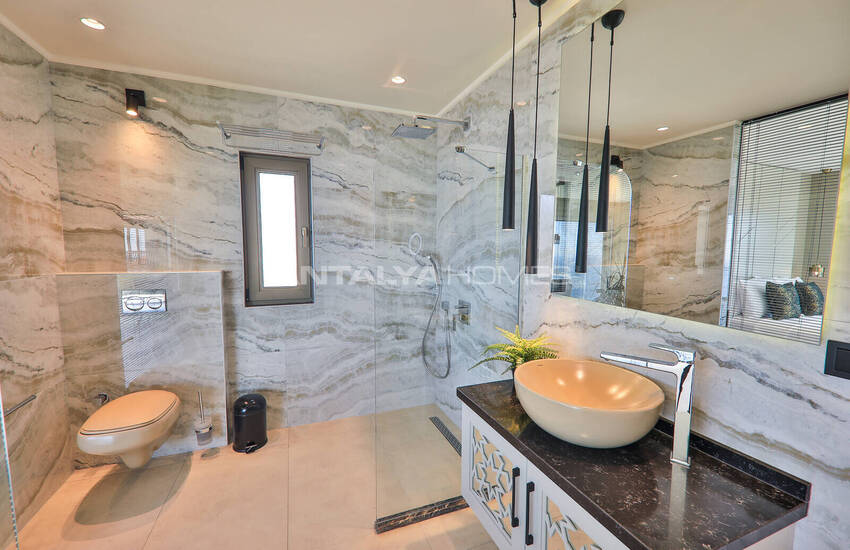 ویلای با منظره دریا با امکانات گسترده در کالکان، آنتالیا 54