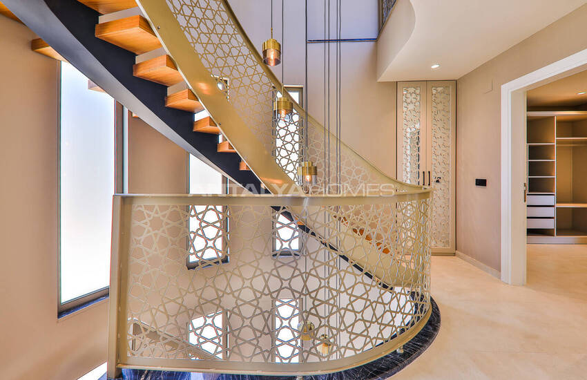 ویلای با منظره دریا با امکانات گسترده در کالکان، آنتالیا 56