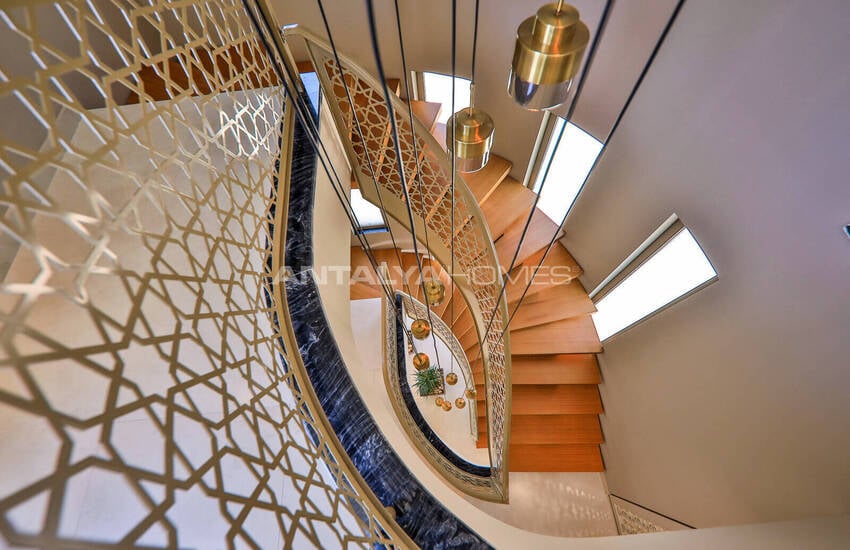 ویلای با منظره دریا با امکانات گسترده در کالکان، آنتالیا 60