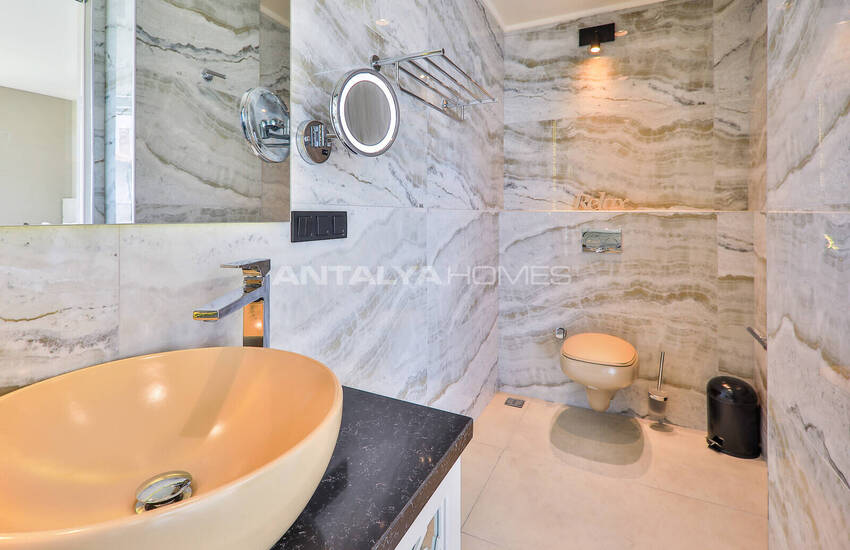 ویلای با منظره دریا با امکانات گسترده در کالکان، آنتالیا 62
