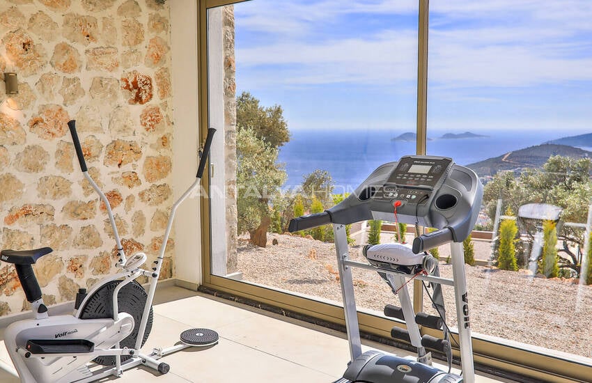 ویلای با منظره دریا با امکانات گسترده در کالکان، آنتالیا 63