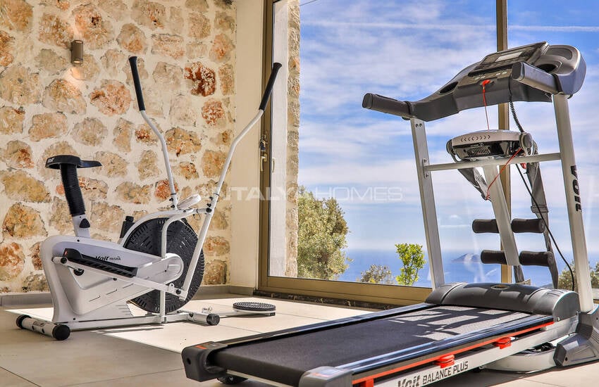 ویلای با منظره دریا با امکانات گسترده در کالکان، آنتالیا 64