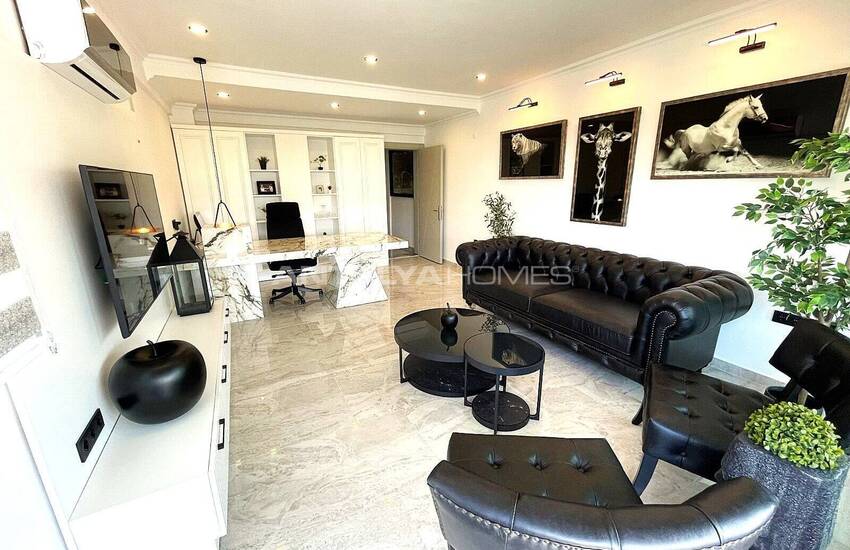 Elegant Spacious Villa for Sale with a Garden in Kalkan Antalya 16