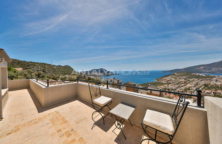 Antalya Kalkan'da Sonsuzluk Havuzlu 4+1 Lüks Villa 41