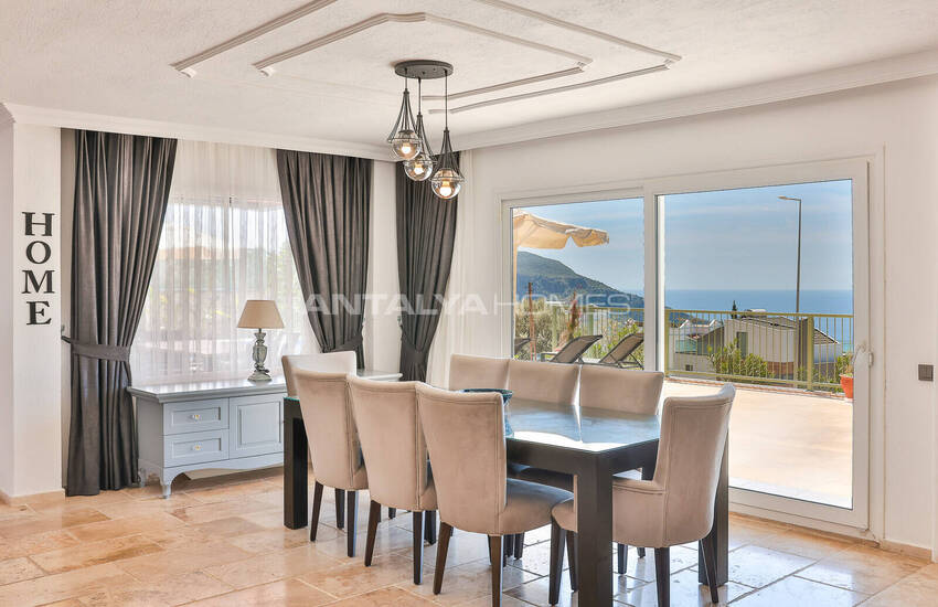 Antalya Kalkan'da Sonsuzluk Havuzlu 4+1 Lüks Villa 21