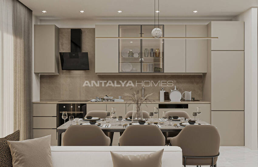 Alanya Merkezde Zengin Olanaklara Sahip Sitede Daireler 12