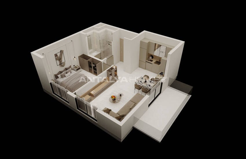 Квартиры с богатой инфраструктурой в центре Алании 14