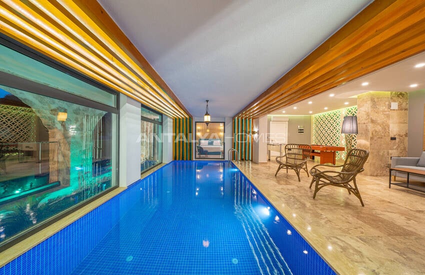 Kalkan Antalya'da Havuzlu 4+1 Deniz Manzaralı Villa 36