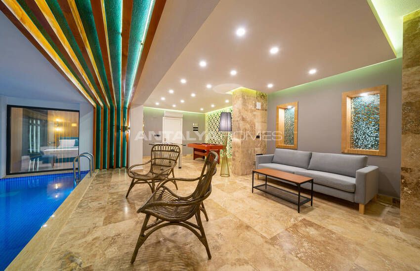 Kalkan Antalya'da Havuzlu 4+1 Deniz Manzaralı Villa 38