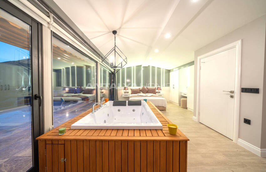 Kalkan Antalya'da Havuzlu 4+1 Deniz Manzaralı Villa 21