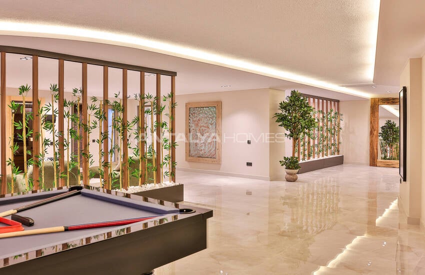 Antalya Kalkan'da Panoramik Deniz Manzaralı 4 Katlı Villa 58