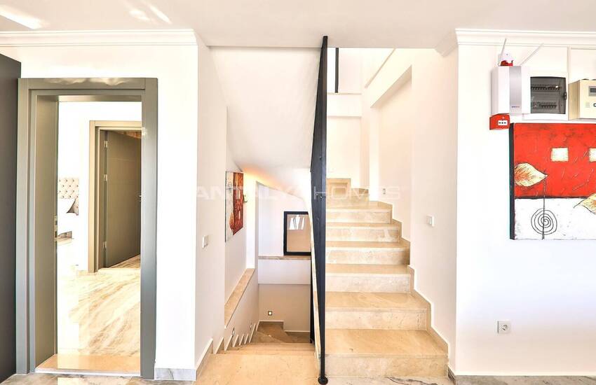 Kaş Kalkan'da Kesintisiz Deniz Manzaralı Havuzlu Villa 55