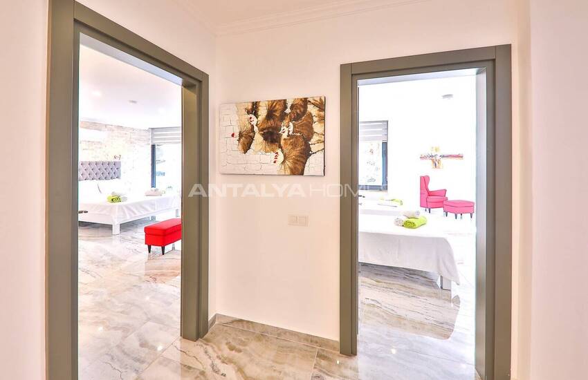Kaş Kalkan'da Kesintisiz Deniz Manzaralı Havuzlu Villa 53