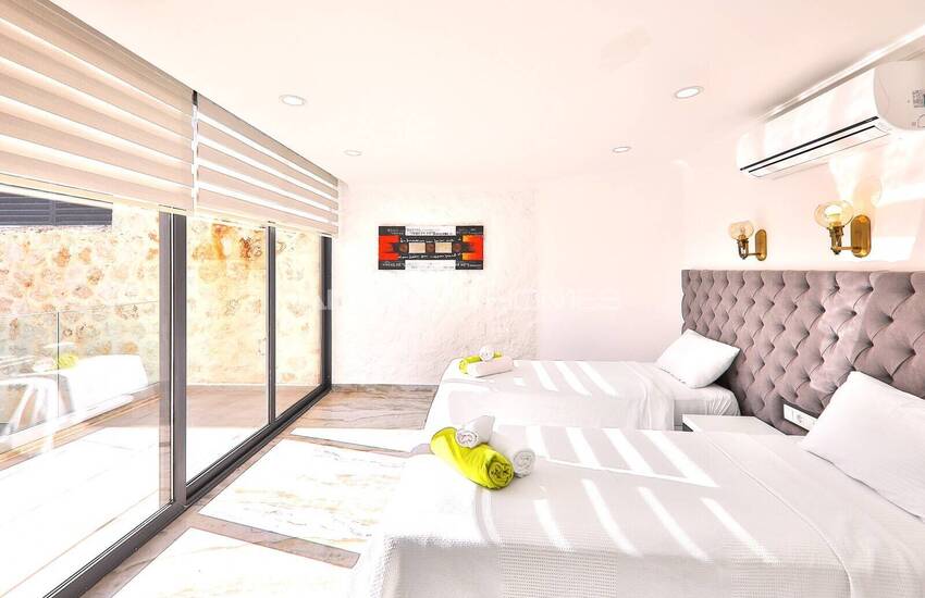 Вилла с бассейном и видом на море в Калкане, Каш 40