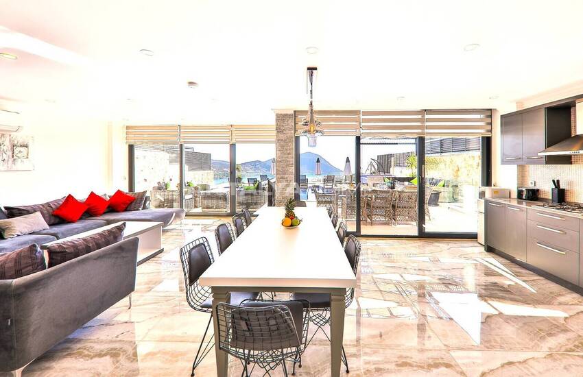 Вилла с бассейном и видом на море в Калкане, Каш 20