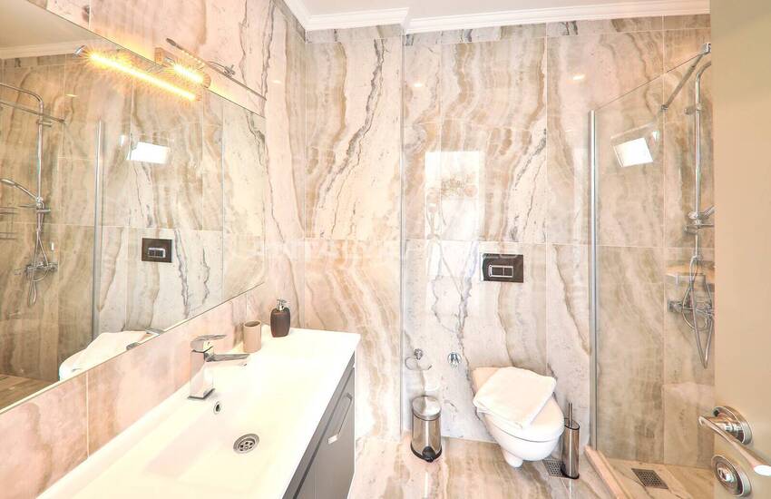 Вилла с бассейном и видом на море в Калкане, Каш 49