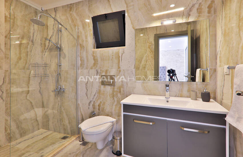 Вилла с бассейном и видом на море в Калкане, Каш 51