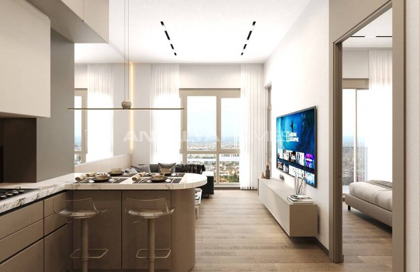 Lägenheter Med Gemensam Pool Och Gym I Kepez Antalya 20