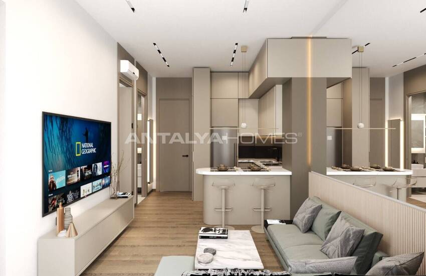 Antalya Kepez'de Havuz ve Spor Salonlu Sitede Satılık Daireler 19