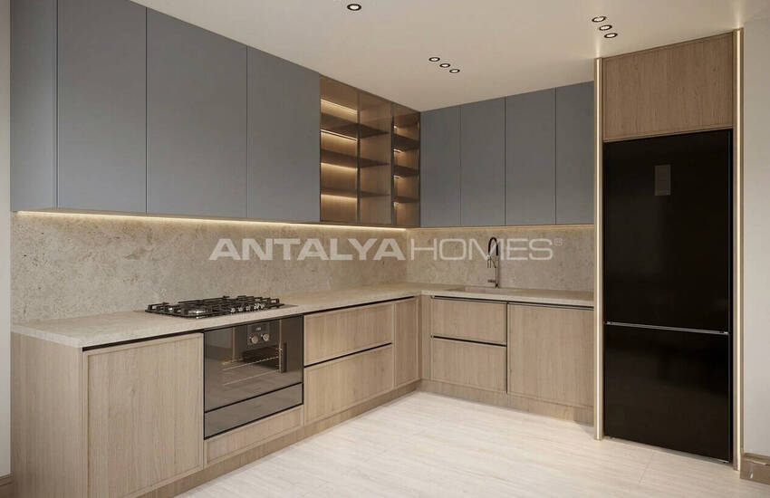 Apartments in a Single-block Project Near the Sea in Antalya Lara 5