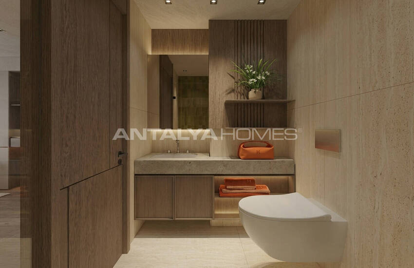 Apartments in a Single-block Project Near the Sea in Antalya Lara 8