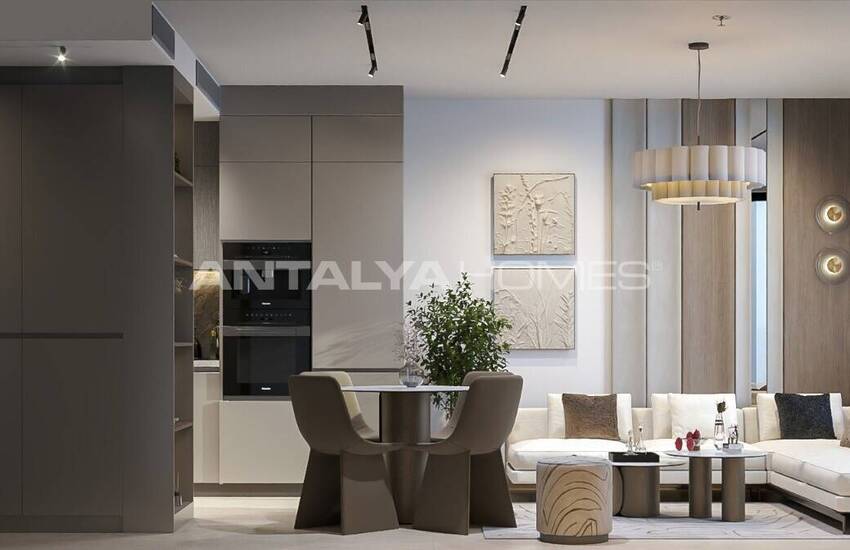 Eleganta Lägenheter Nära Bekvämligheter I Kepez Antalya 4