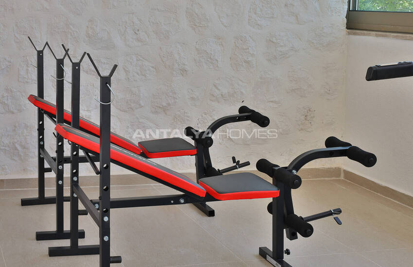 Villa Med 5 Sovrum, Pool Och Parkeringsplats I Kalkan Antalya 50