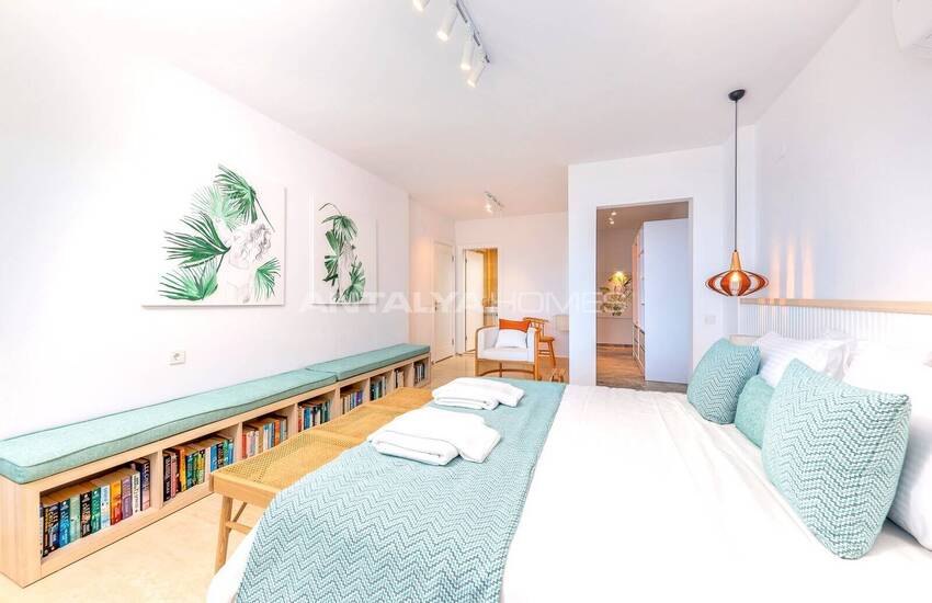 Villa Med 5 Sovrum, Pool Och Parkeringsplats I Kalkan Antalya 34