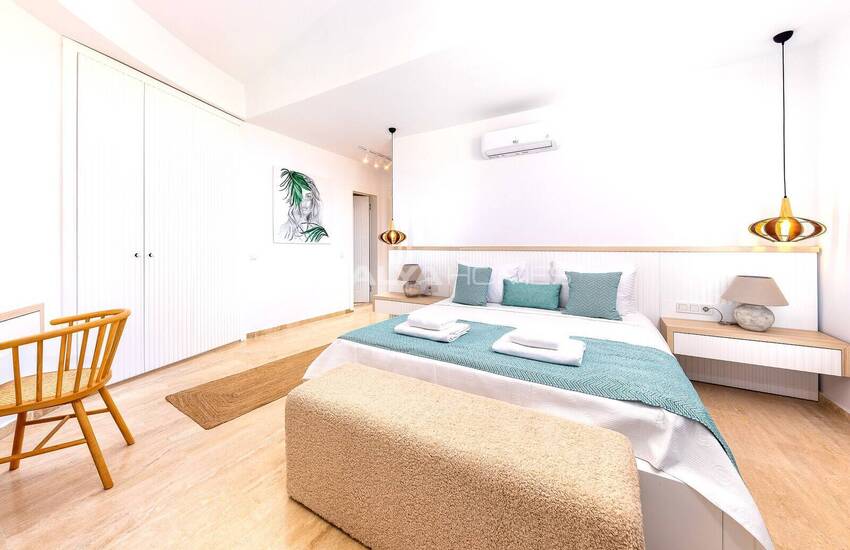 Villa Med 5 Sovrum, Pool Och Parkeringsplats I Kalkan Antalya 35