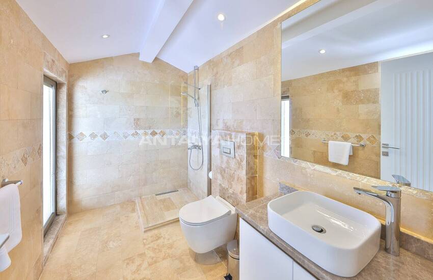 Villa Med 5 Sovrum, Pool Och Parkeringsplats I Kalkan Antalya 42