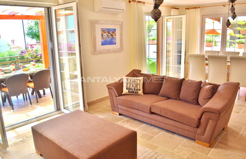 Villa Meublée 3 Chambres Avec Piscine À Kalkan, Antalya 23