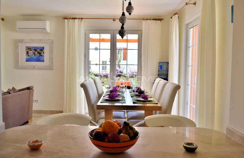 Меблированная вилла с 3 спальнями и бассейном в Калкане, Анталья 28