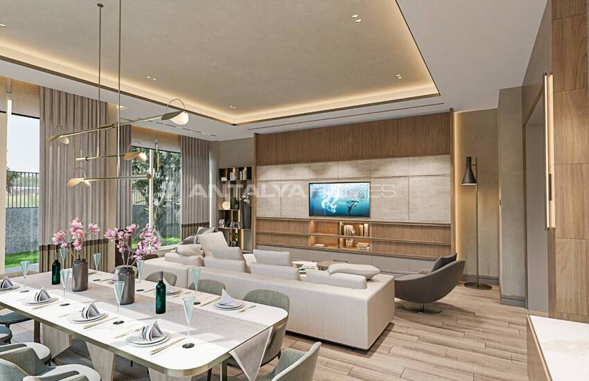 Villas Spacieuses Et Élégantes Avec Piscine À Antalya Döşemealtı 10