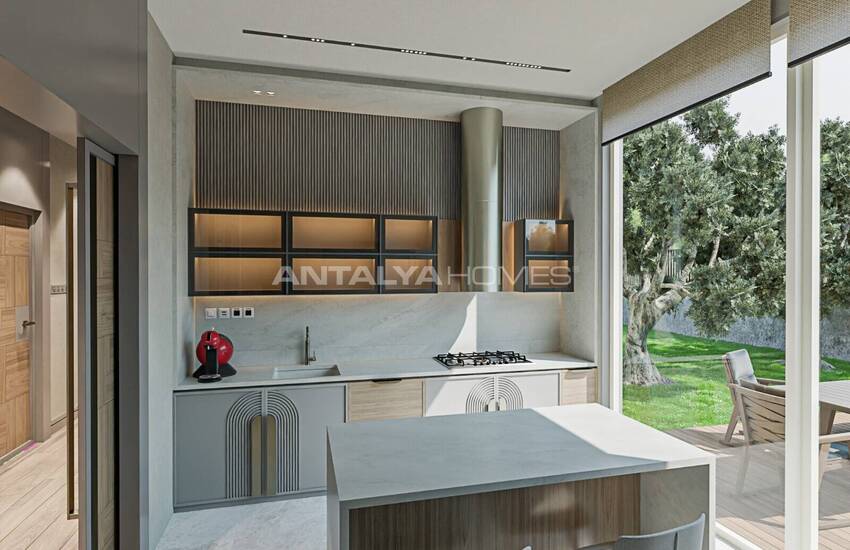 Villas Spacieuses Et Élégantes Avec Piscine À Antalya Döşemealtı 15