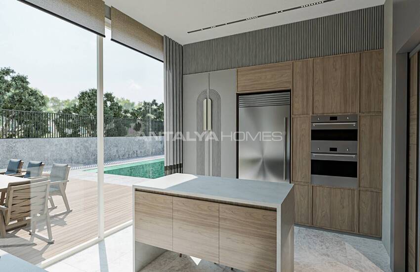 Villas Spacieuses Et Élégantes Avec Piscine À Antalya Döşemealtı 14