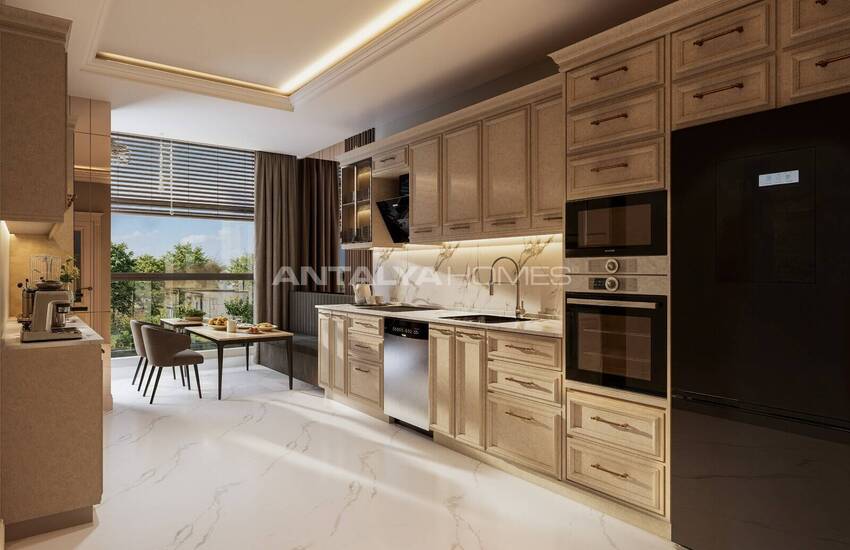 Flats with Unique Views and Social Facilities in Büyükhasbahçe 15