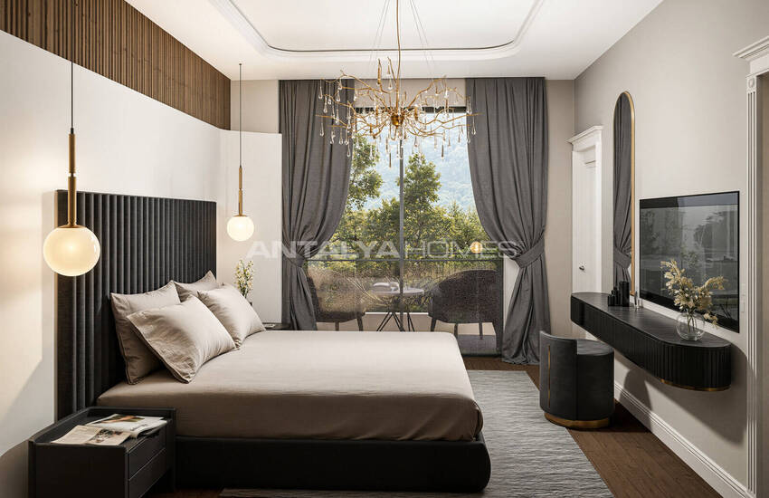 Flats with Unique Views and Social Facilities in Büyükhasbahçe 19