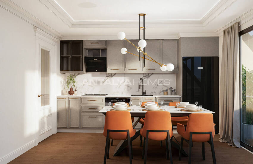 Flats with Unique Views and Social Facilities in Büyükhasbahçe 12