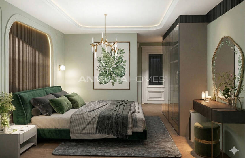 Flats with Unique Views and Social Facilities in Büyükhasbahçe 20